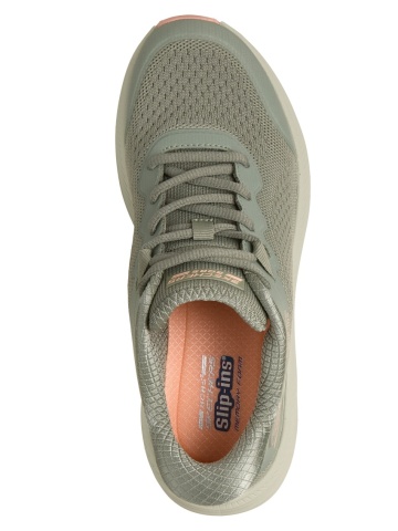Pantofi dama sport Skechers® Bobs Skillz - Too Essential 117756 OLV - Img 2