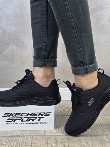 Pantofi dama sport Skechers® Bobs Squad Chaos 117715 BBK