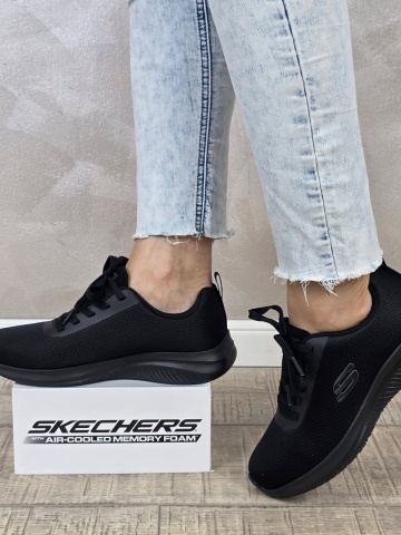 Pantofi sport Skechers® Work Relaxed Fit: Ultra Flex 3.0 Slip Resistant - Jinie 108176 BLK - Img 3