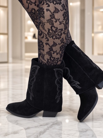 Botine/Ghete dama piele naturala MANOS.RO BT337