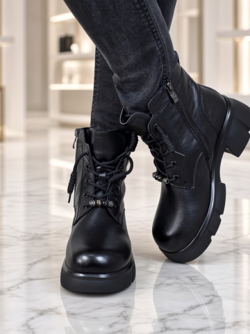 Botine/Ghete dama piele naturala MANOS.RO GD2591