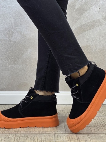 GHETE dama sport/casual Feel piele naturala GD2402