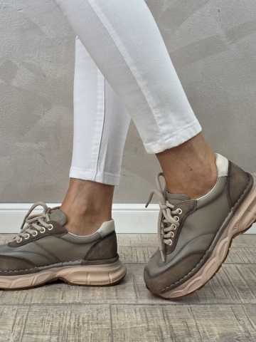 GHETE/Pantofi dama sport FRANCO GERARDO piele naturala PS609