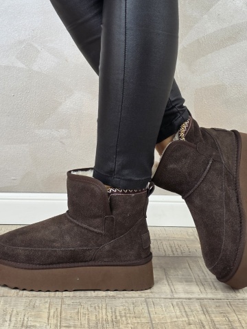 MANOS.RO Ghete dama piele naturala Water Repellent ANA VIOTTI GD2353