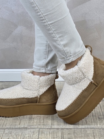 MANOS.RO Ghete dama piele naturala Water Repellent ANA VIOTTI GD2441 - Img 4