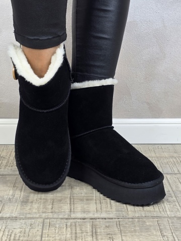 MANOS.RO Ghete dama piele naturala Water Repellent ANA VIOTTI GD2526 - Img 3