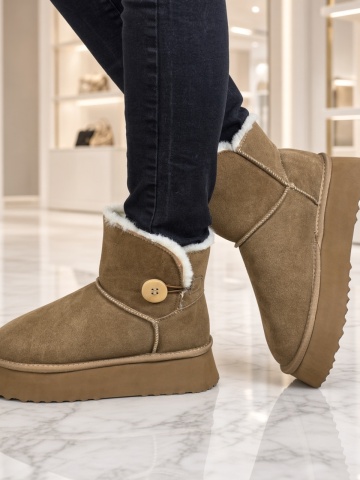 MANOS.RO Ghete dama piele naturala Water Repellent ANA VIOTTI GD2530