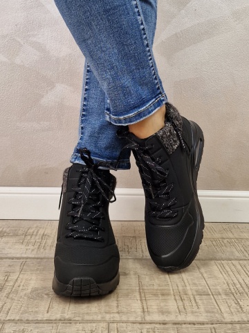 MANOS.RO Ghete dama Skechers 310566L BLK - Img 2