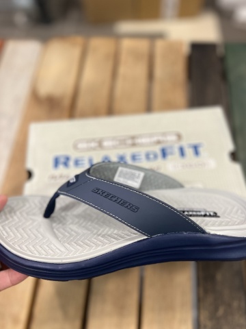 MANOS.RO Pantofi barbati SLIPS-INS Skechers 210069 NVGY - Img 3