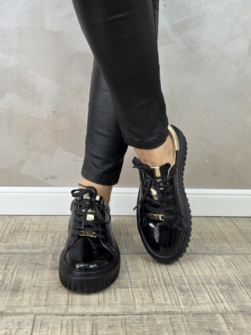 MANOS.RO Pantofi dama casual sport piele naturala Filippo PC2232 - Img 2