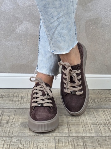 MANOS.RO Pantofi dama casual sport piele naturala FILIPPO PC2368 - Img 2