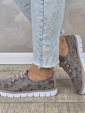 MANOS.RO Pantofi dama casual sport piele naturala FILIPPO PC2391