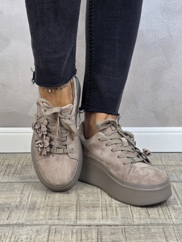 MANOS.RO Pantofi dama casual sport piele naturala FILIPPO PC2463 - Img 3