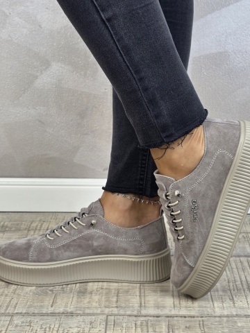 MANOS.RO Pantofi dama casual sport piele naturala FILIPPO PC2464 - Img 2