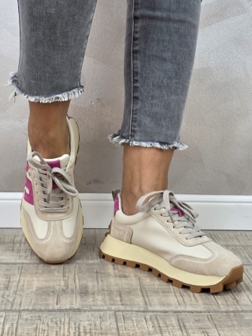 MANOS.RO Pantofi dama casual sport piele naturala Filippo PS599 - Img 2