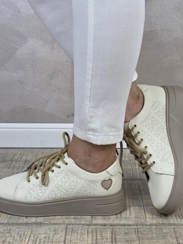 MANOS.RO Pantofi dama casual sport piele naturala FILIPPO PS746