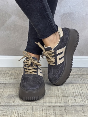 MANOS.RO Pantofi dama casual sport piele naturala FILIPPO PS886 - Img 2