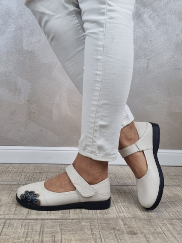 Pantofi casual dama piele naturala Formazione PC1536 - Img 4