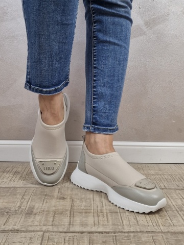 Pantofi casual/sport dama MANOS.RO piele natural/STRETCH PS511 - Img 3