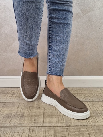Pantofi casual/sport dama MANOS.RO piele naturala PC2242 - Img 3