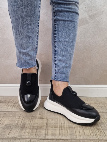Pantofi casual/sport dama MANOS.RO piele naturala PS483 - Img 2