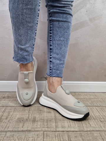 Pantofi casual/sport dama MANOS.RO piele naturala PS509 - Img 3