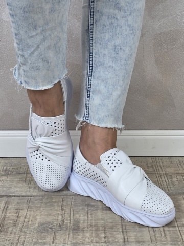 Pantofi casual/sport dama MANOS.RO piele naturala PS717 - Img 2