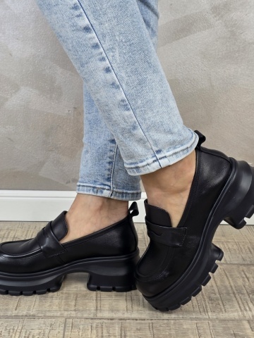 Pantofi dama casual FORMAZIONE piele naturala PC2362 - Img 5