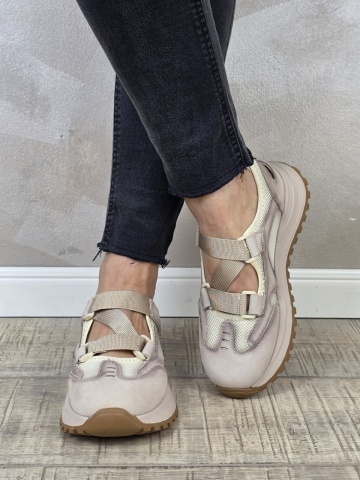 Pantofi dama casual Formazione piele naturala PV2147 - Img 2