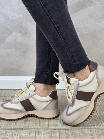 Pantofi dama casual FRANCO GERARDO piele naturala PS637
