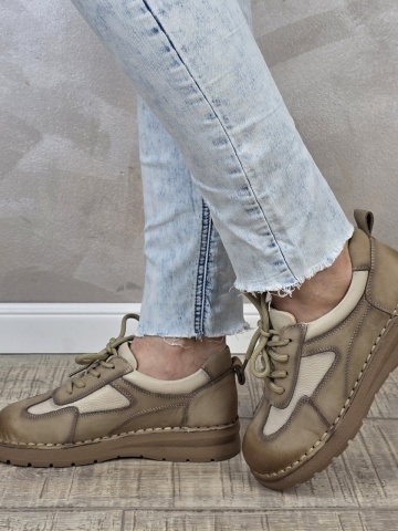 Pantofi dama casual Franco piele naturala PC2347