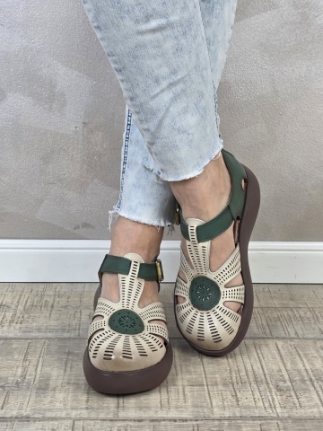 Pantofi dama casual Franco piele naturala PV2156 - Img 2