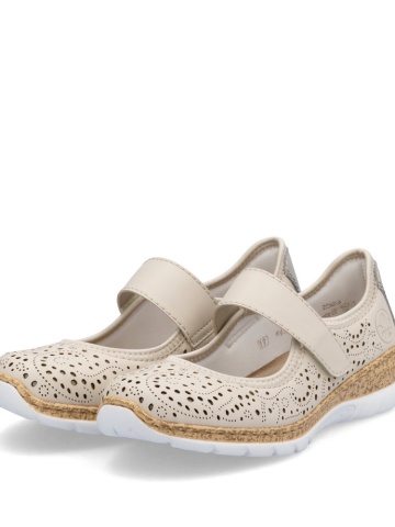 Pantofi dama piele naturala Rieker N4299-60 - Img 6