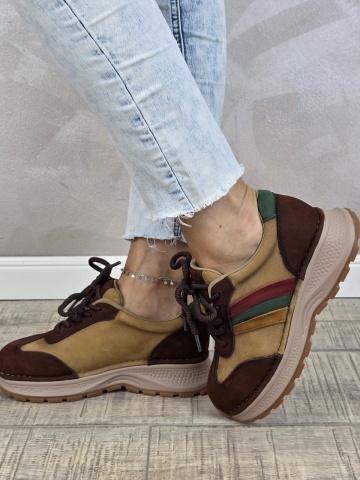 Pantofi dama sport FEELING piele naturala PS817 - Img 2