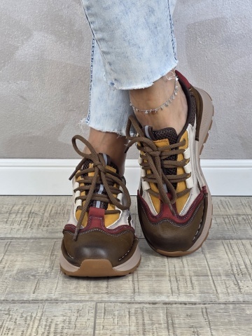 Pantofi dama sport FEELING piele naturala PS819 - Img 4