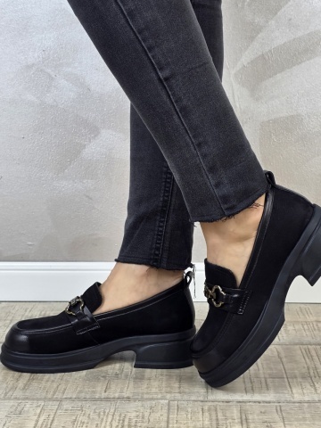 Pantofi dama sport FORMAZIONE piele naturala PC2311 - Img 3