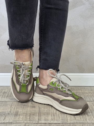 Pantofi dama sport FRANCO GERARDO piele naturala PS657 - Img 3