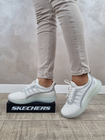 Pantofi dama sport Skechers BOBS SPORT GEO 117419 WHT - Img 2