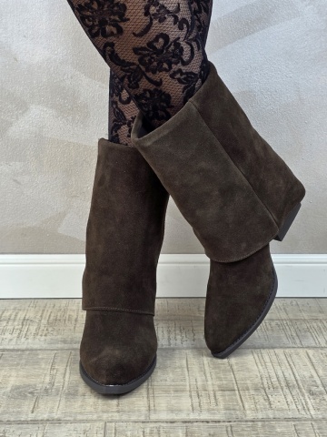 Botine/Ghete dama piele naturala MANOS.RO BT342 - Img 3