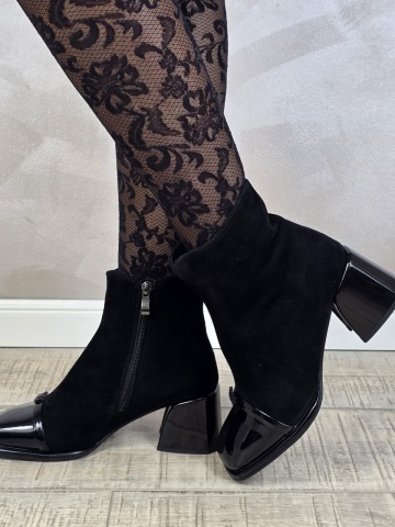 Botine/Ghete dama piele naturala MANOS.RO BT349