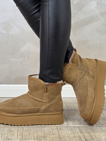 MANOS.RO Ghete dama piele naturala Water Repellent ANA VIOTTI GD2352 - Img 4