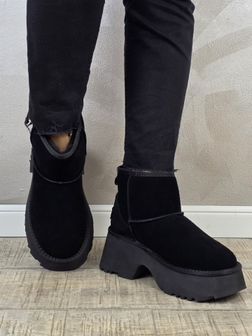 MANOS.RO Ghete dama piele naturala Water Repellent ANA VIOTTI GD2381 - Img 2