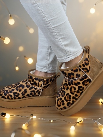 MANOS.RO Ghete dama piele naturala Water Repellent ANA VIOTTI GD2428