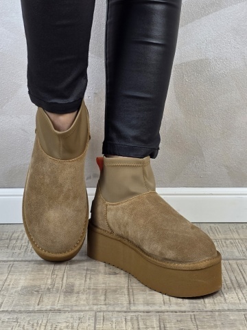 MANOS.RO Ghete dama piele naturala Water Repellent ANA VIOTTI GD2461 - Img 6