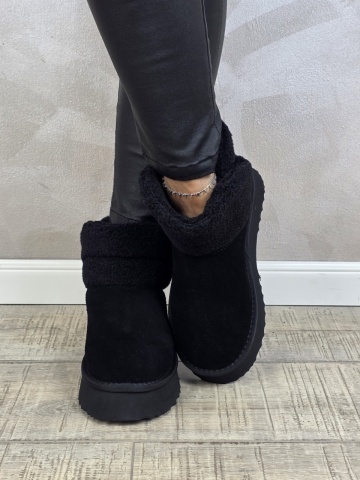 MANOS.RO Ghete dama piele naturala Water Repellent ANA VIOTTI GD2527 - Img 5