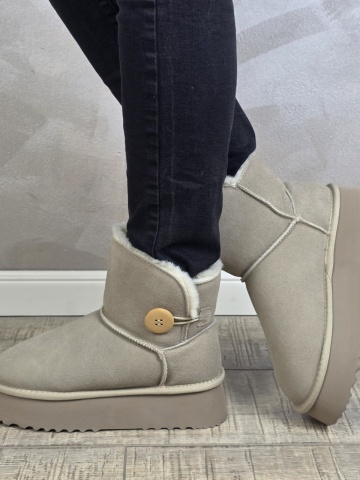 MANOS.RO Ghete dama piele naturala Water Repellent ANA VIOTTI GD2529 - Img 3