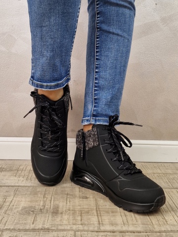 MANOS.RO Ghete dama Skechers 310566L BLK - Img 3