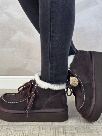 MANOS.RO Ghete/Pantofi dama piele naturala Water Repellent ANA VIOTTI GD2624