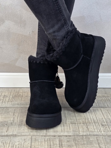 MANOS.RO Ghete/Pantofi dama piele naturala Water Repellent ANA VIOTTI GD2626 - Img 3