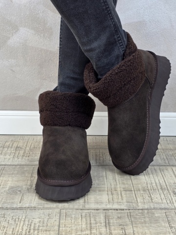 MANOS.RO Ghete/Pantofi dama piele naturala Water Repellent ANA VIOTTI GD2629 - Img 4
